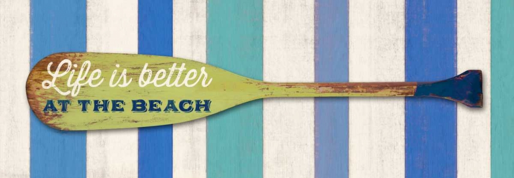 Life Is BetterAt The Beach art print by Sam Appleman for $57.95 CAD
