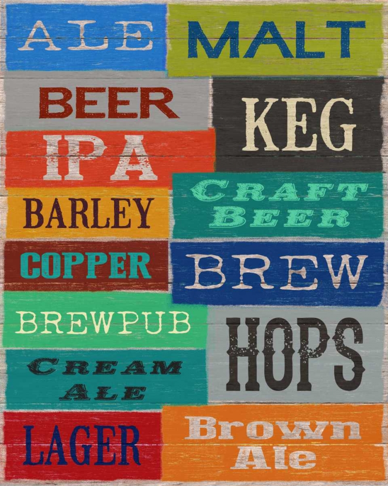 Beer Speak art print by Sam Appleman for $57.95 CAD