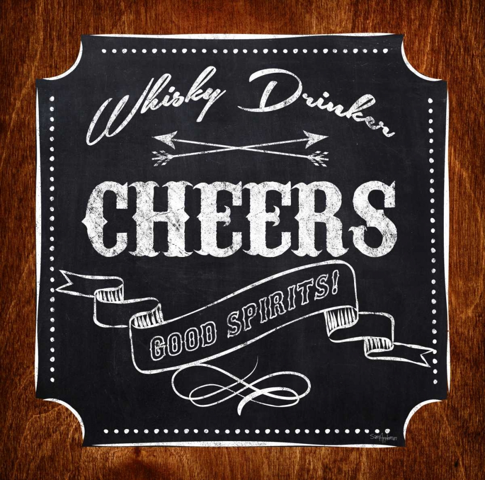 Whisky Drinker art print by Sam Appleman for $57.95 CAD