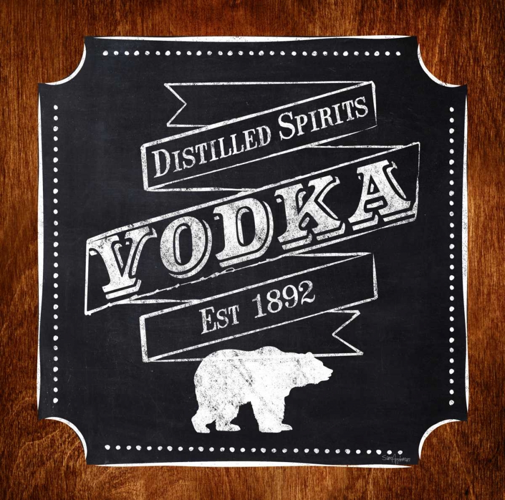 Vodka Drinker art print by Sam Appleman for $57.95 CAD