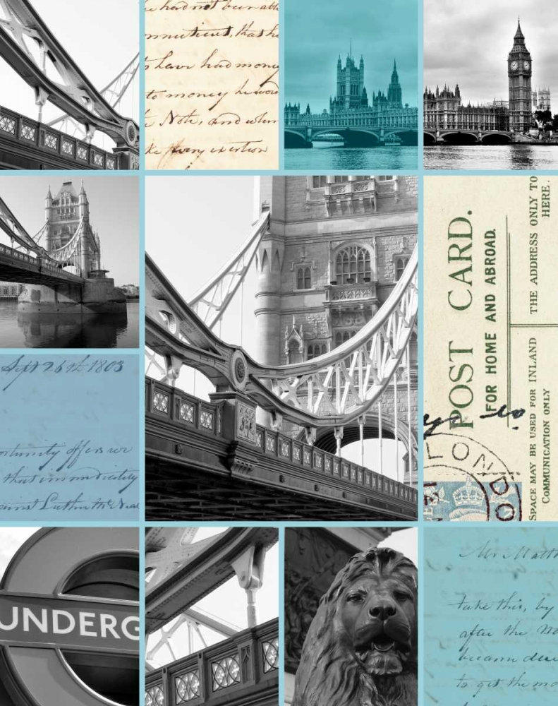 London Postcards art print by Cameron Duprais for $57.95 CAD