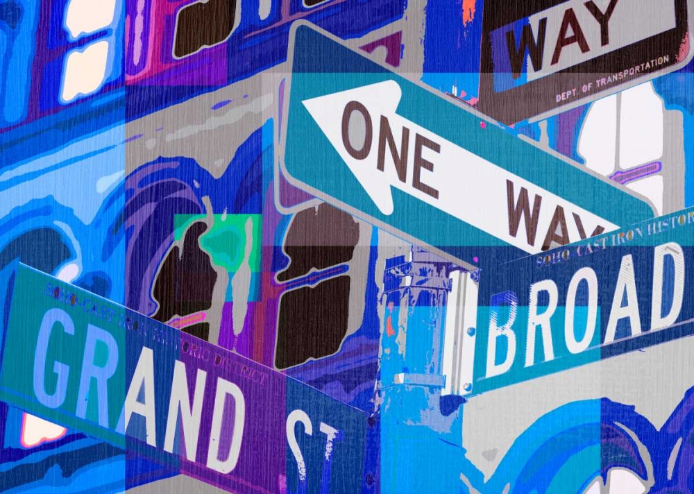 Broadway and Grand art print by Evangeline Taylor for $57.95 CAD