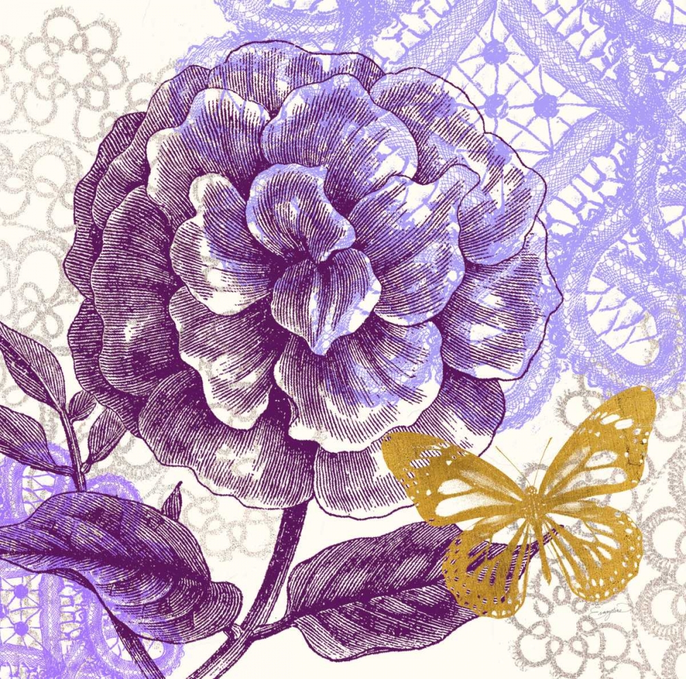 Lace Butterfly 1 art print by Evangeline Taylor for $57.95 CAD