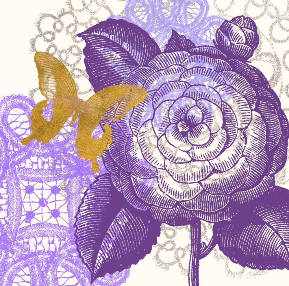 Lace Butterfly 2 art print by Evangeline Taylor for $57.95 CAD