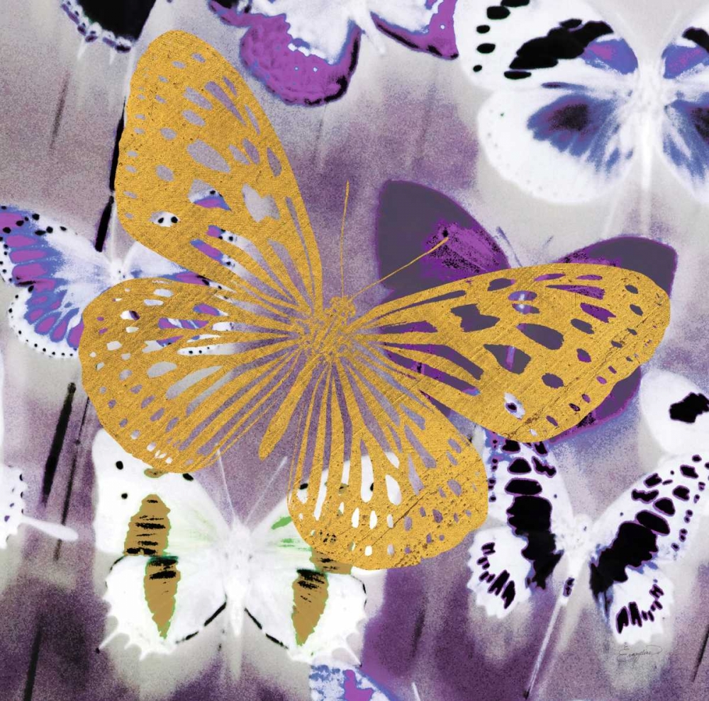 Raining Butterflies 1 art print by Evangeline Taylor for $57.95 CAD