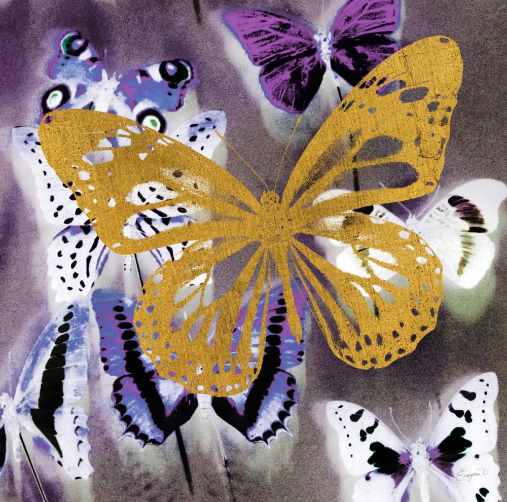 Raining Butterflies 2 art print by Evangeline Taylor for $57.95 CAD