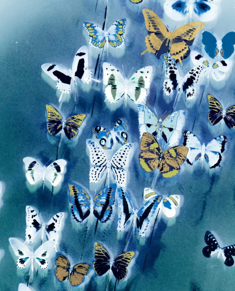 Bouquet Of Butterflies art print by Evangeline Taylor for $57.95 CAD