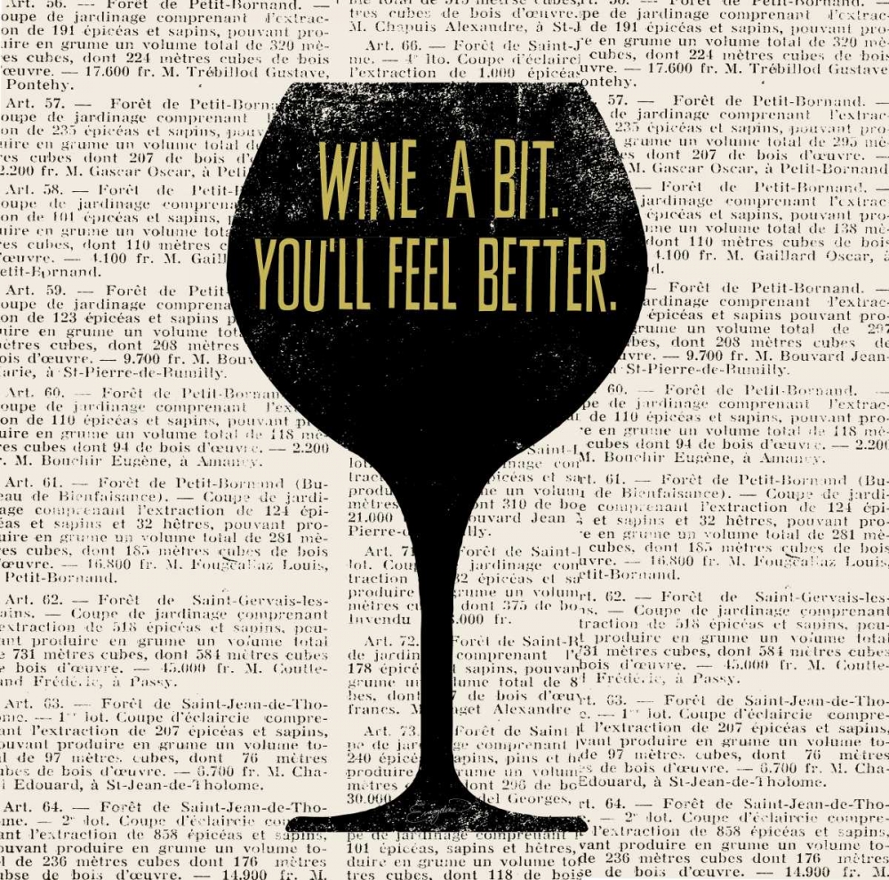 Wine Lino Print 1 art print by Evangeline Taylor for $57.95 CAD