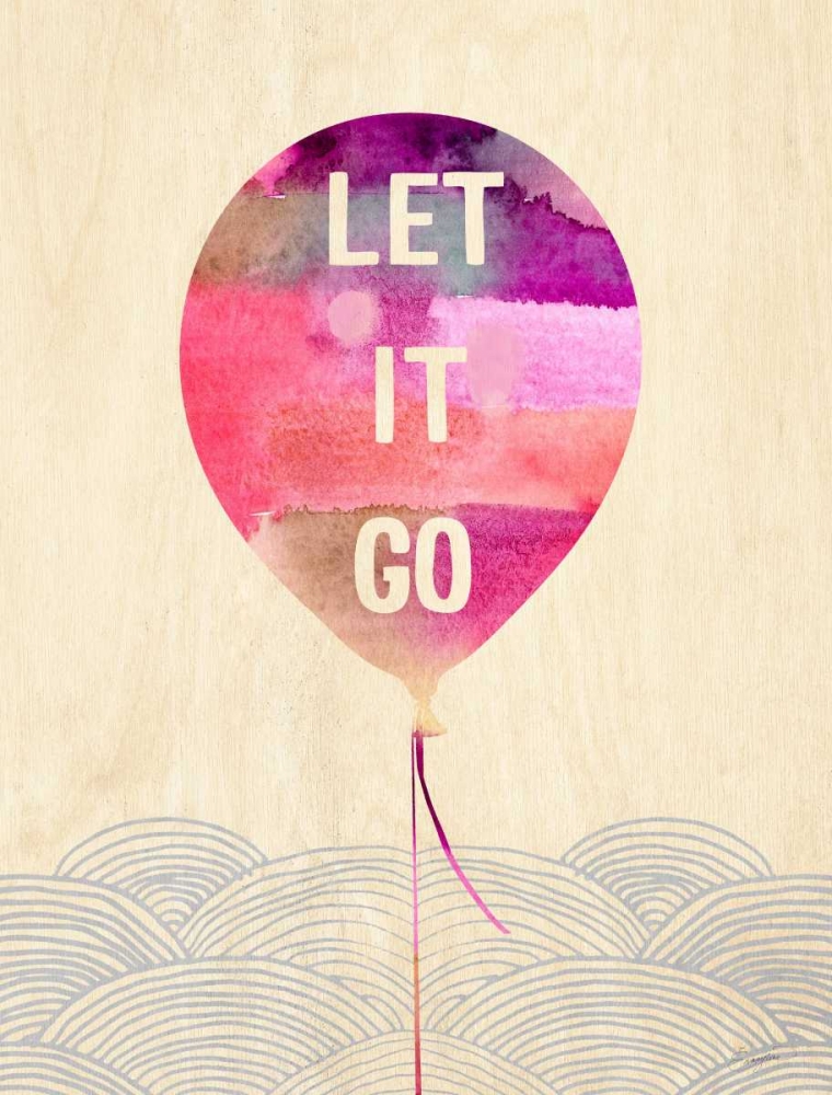 Let It Go art print by Evangeline Taylor for $57.95 CAD