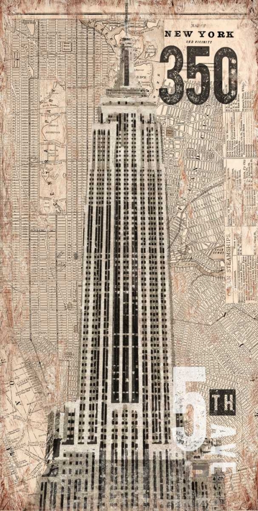 350 Fifth Avenue art print by Evangeline Taylor for $57.95 CAD