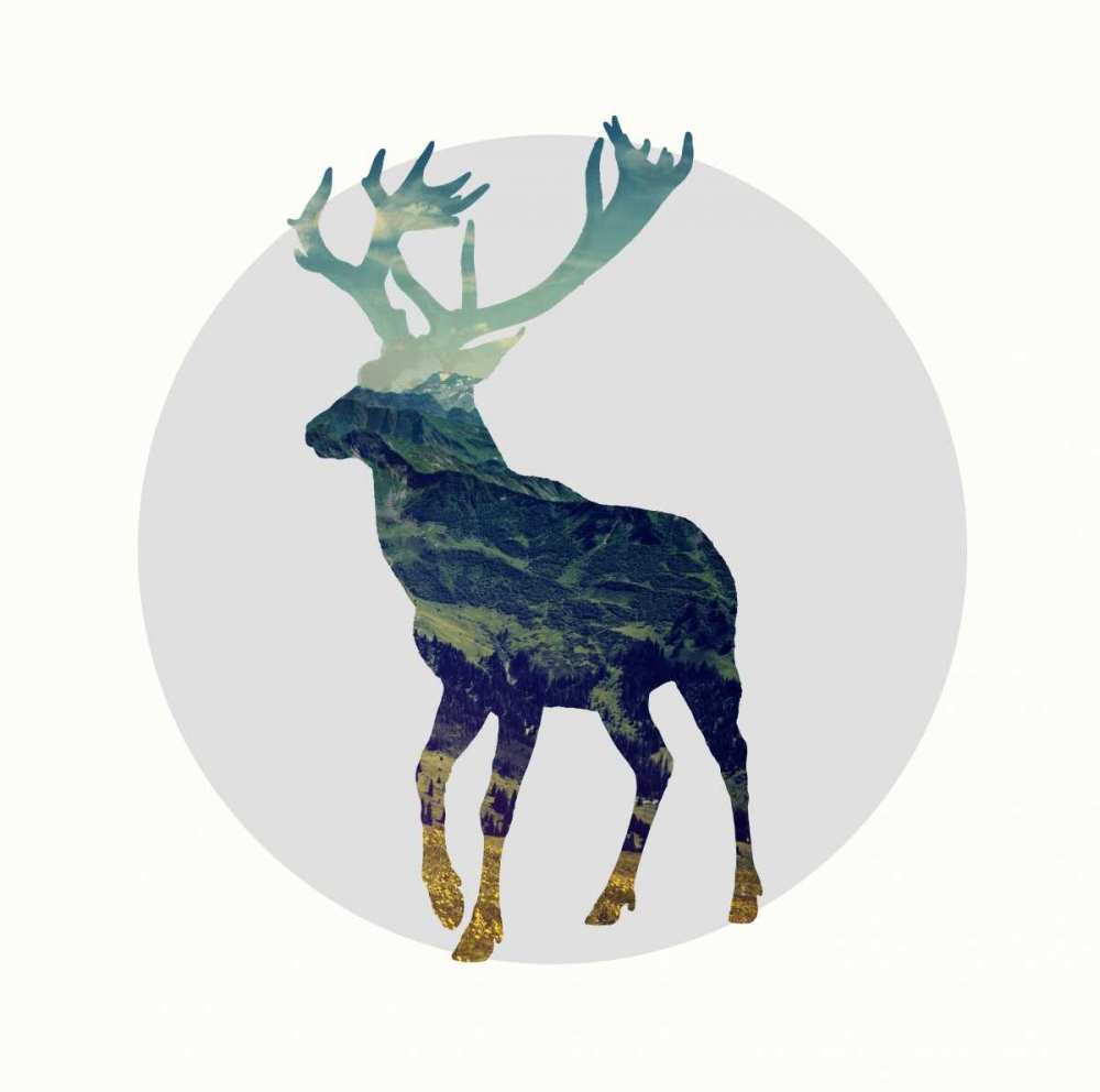 Spirit Stag art print by Evangeline Taylor for $57.95 CAD