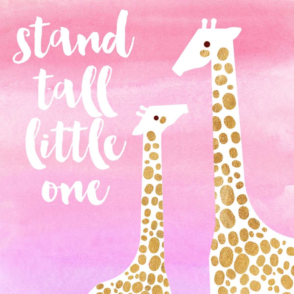 Stand Tall Pink art print by Evangeline Taylor for $57.95 CAD