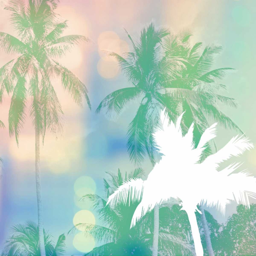 Soft Palm Trees art print by Evangeline Taylor for $57.95 CAD
