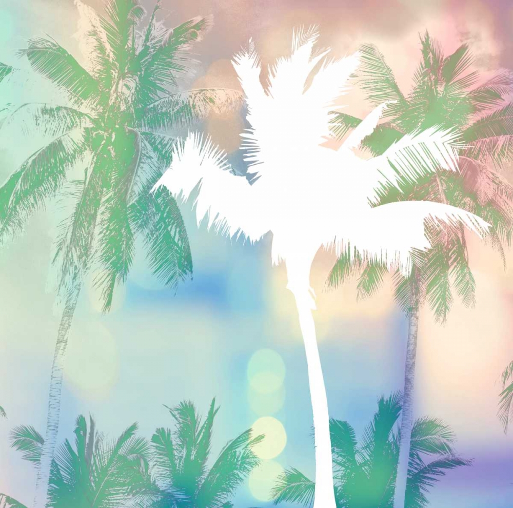 Dreamy Palm Trees art print by Evangeline Taylor for $57.95 CAD