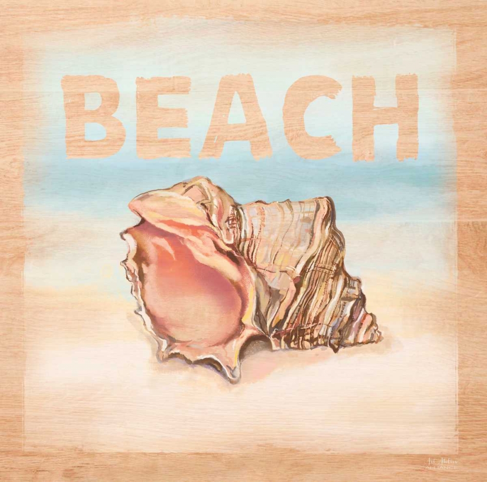 Natural Ocean Beach art print by Art Atelier Alliance for $57.95 CAD