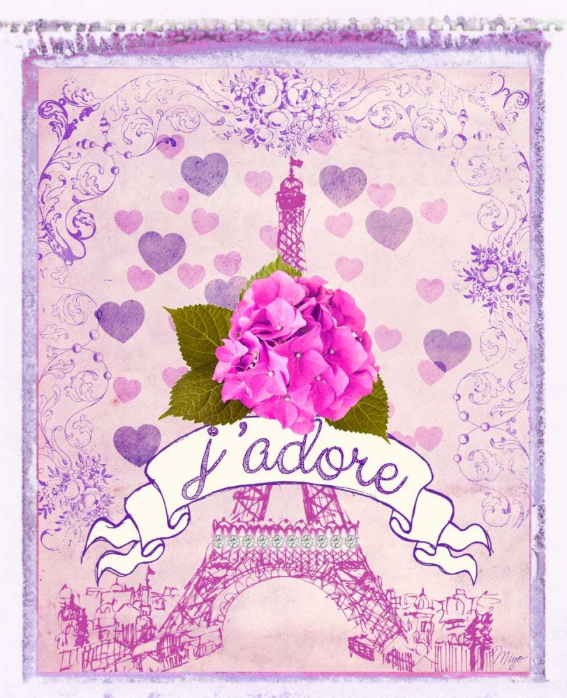 Pretty Paris Polaroid 2 art print by Miyo Amori for $57.95 CAD