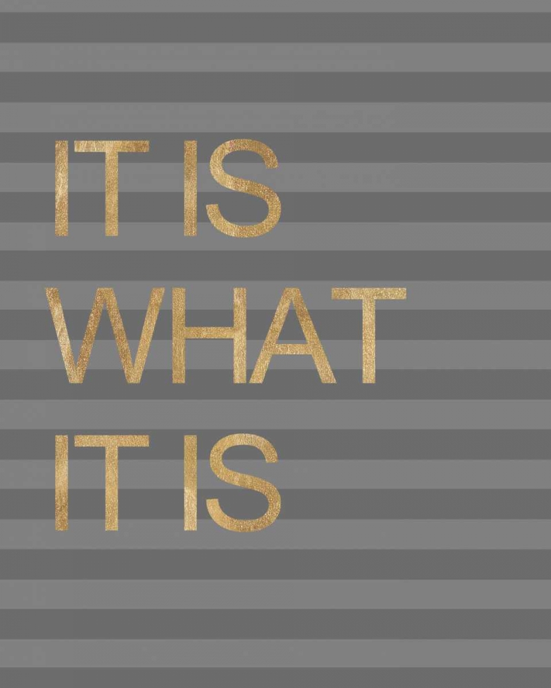 It is What it Is Stripes art print by Miyo Amori for $57.95 CAD