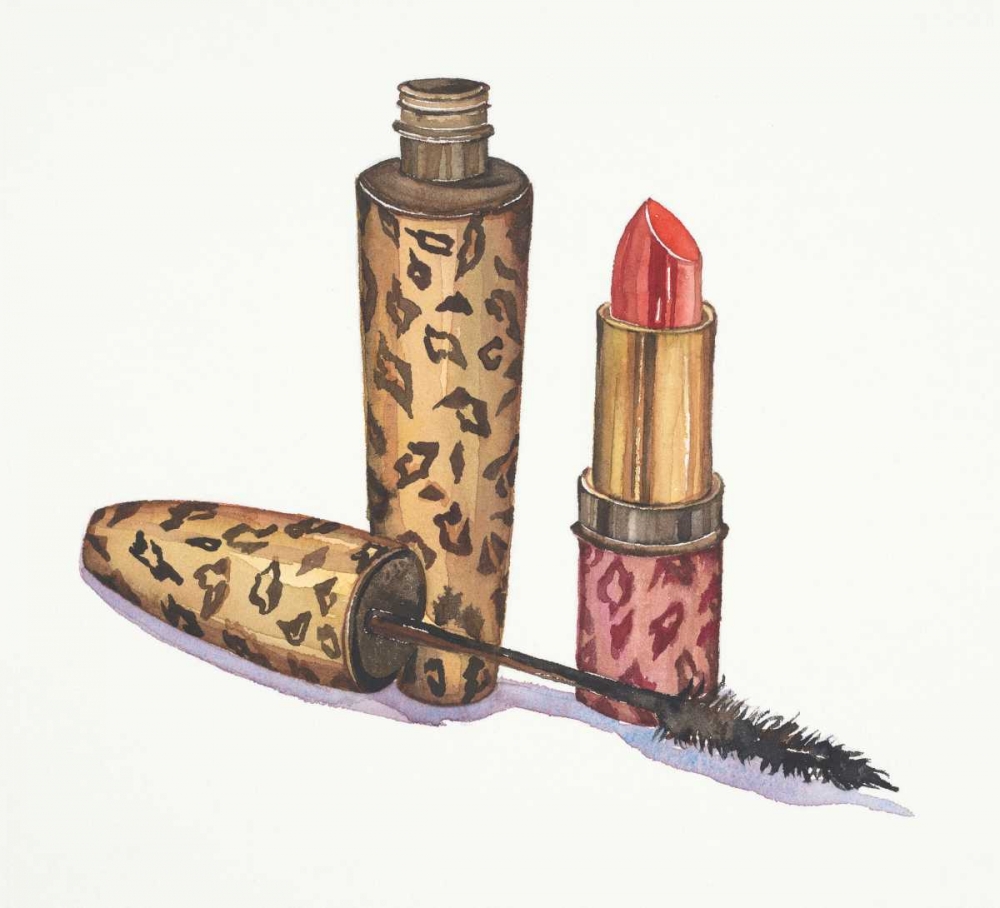 Leopard Makeup art print by Jin Jing for $57.95 CAD