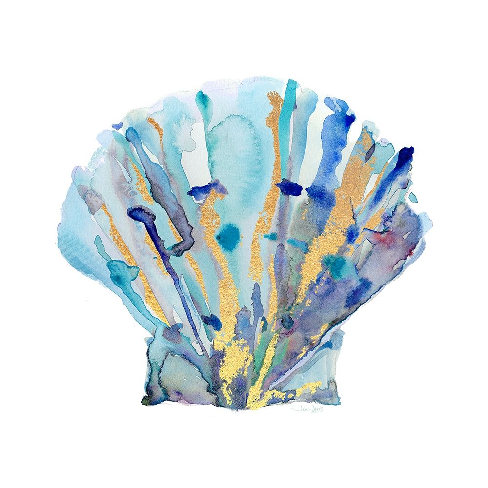 Sea Glass Nautilus art print by Jing Jin for $57.95 CAD