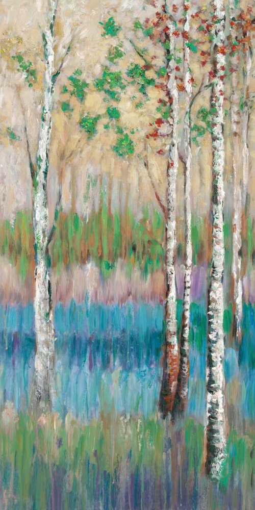 Coastal Spring Birch art print by James Zheng for $57.95 CAD