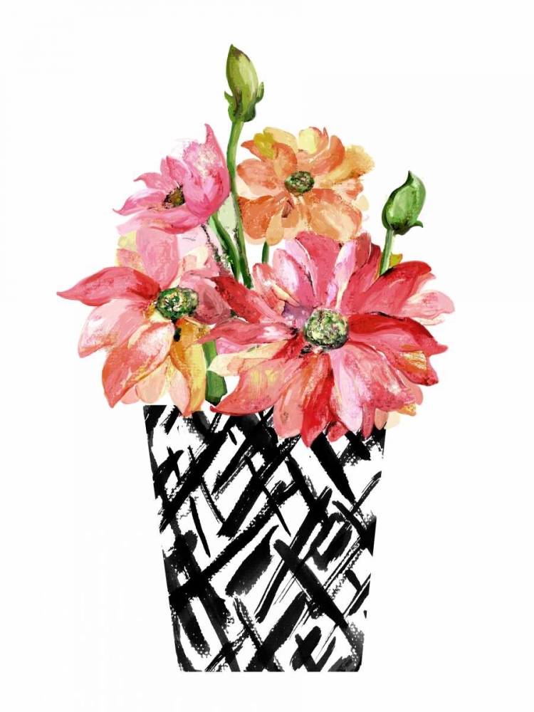 Black and White and Pretty art print by Dakota London for $57.95 CAD