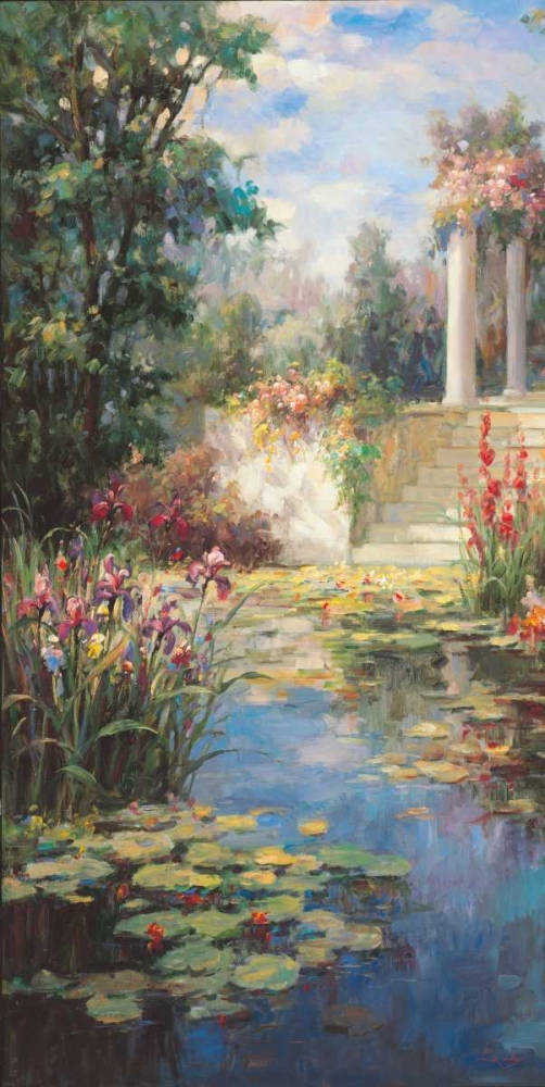 The Water Garden art print by Vail Oxley for $57.95 CAD