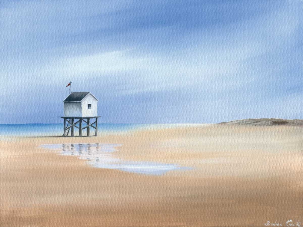 Beachhouse I art print by Andrea Cook for $57.95 CAD