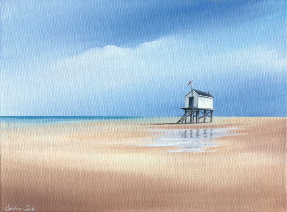 Beachhouse II art print by Andrea Cook for $57.95 CAD