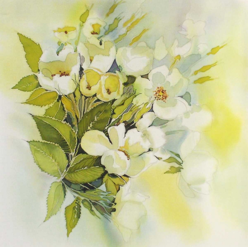 Soft Floral art print by Alisa Mayskaya for $57.95 CAD