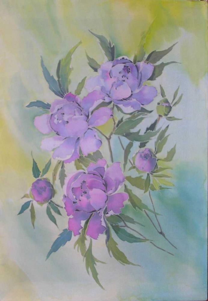 Purple Floriade I  art print by Alisa Mayskaya for $57.95 CAD