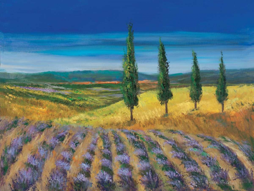 Field of lavender art print by Anna Paleta for $57.95 CAD