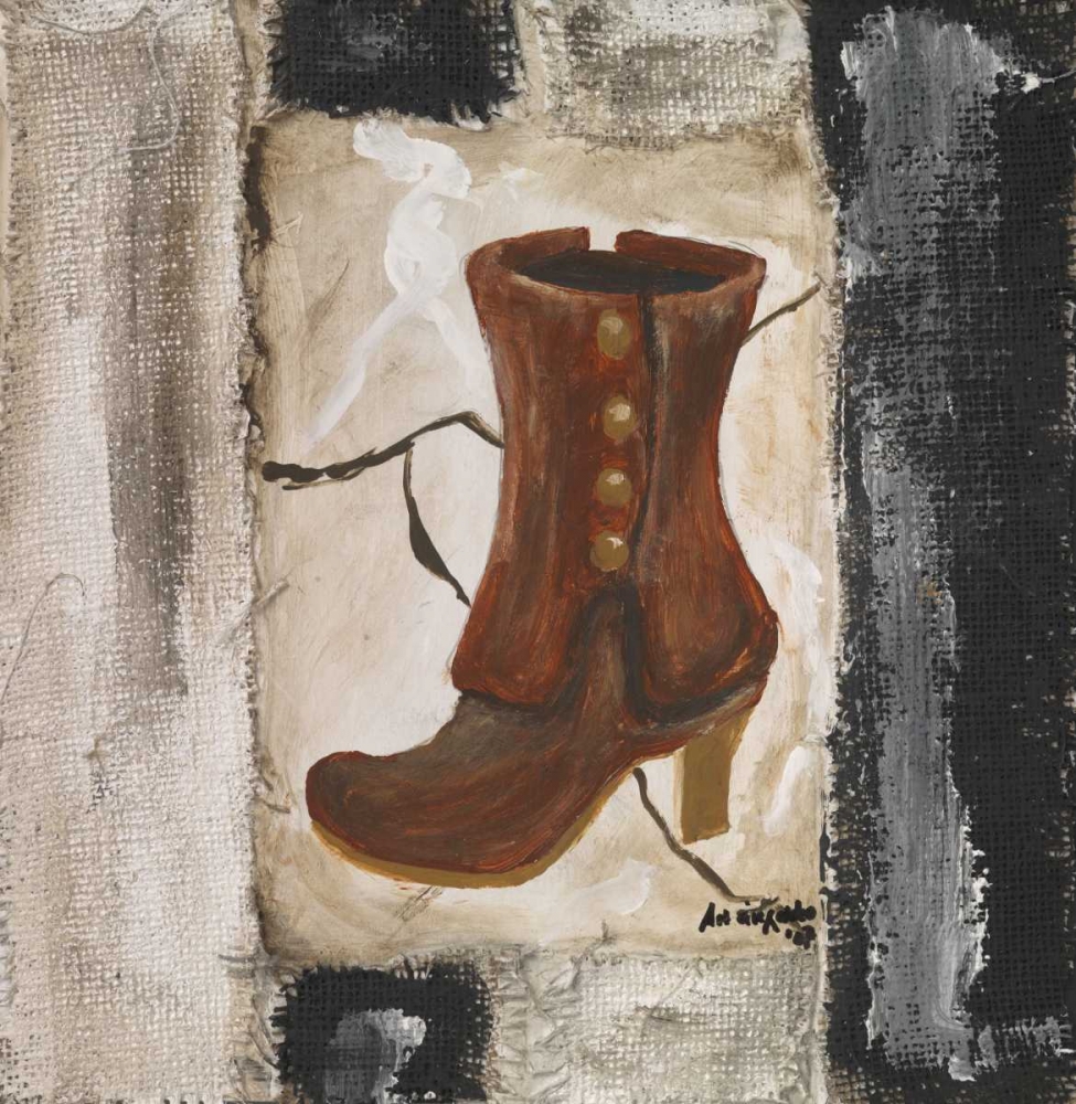 Boots II art print by Art die Zakko for $57.95 CAD