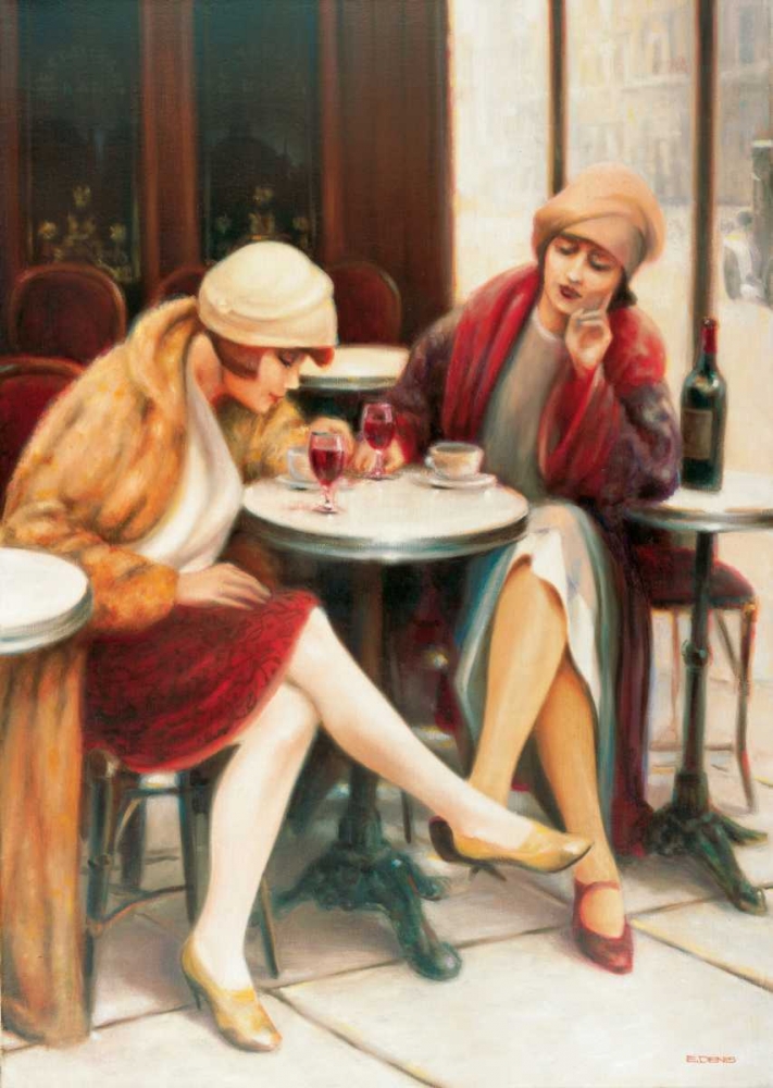 Cafe II art print by E Denis for $57.95 CAD