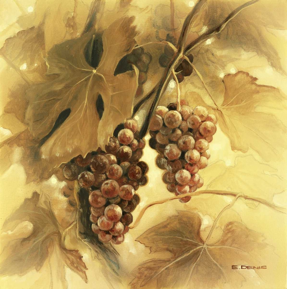 Grapes III art print by E Denis for $57.95 CAD