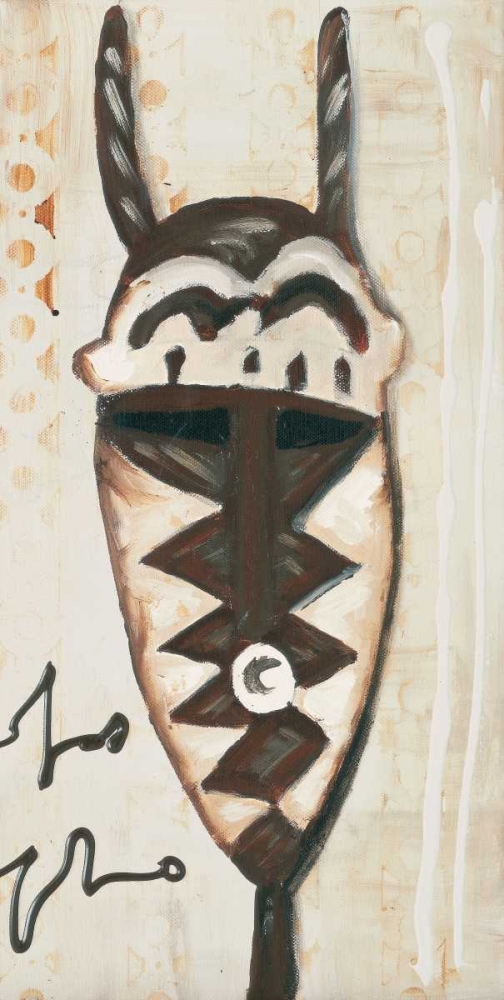African influence II art print by O Elki for $57.95 CAD