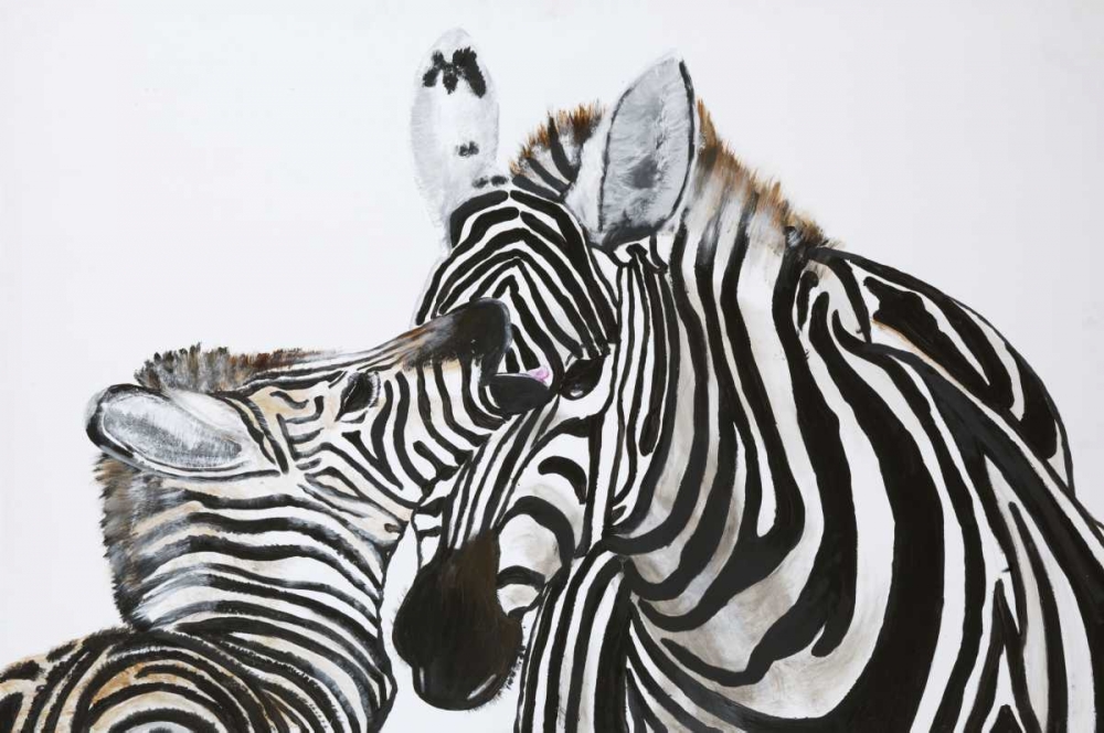 Zebra art print by O Elki for $57.95 CAD