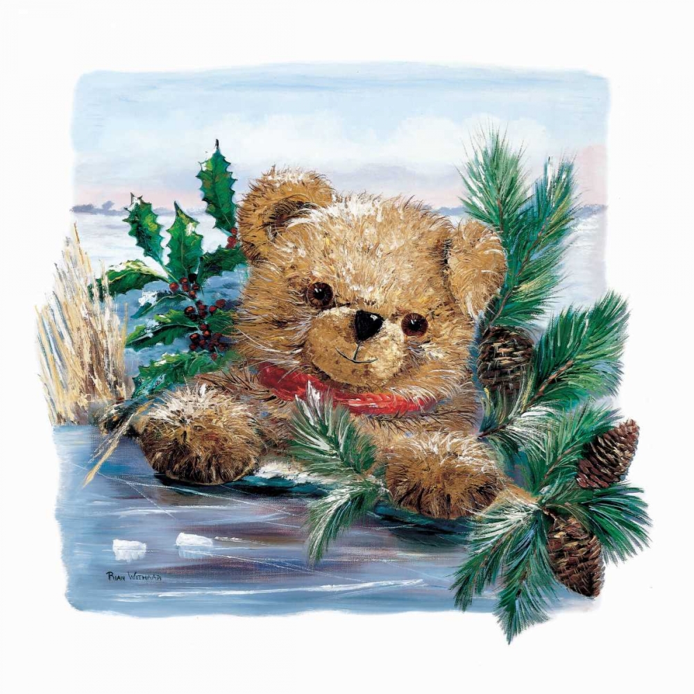 Winter Bear art print by Rian Withaar for $57.95 CAD