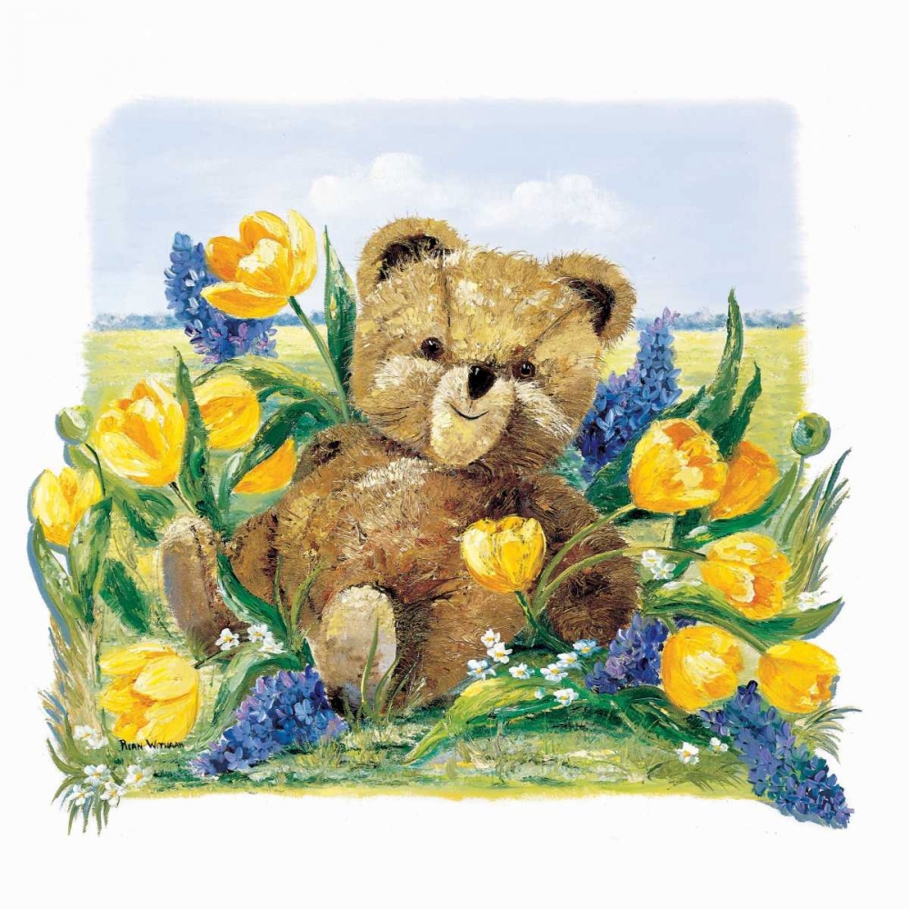 Spring Bear art print by Rian Withaar for $57.95 CAD
