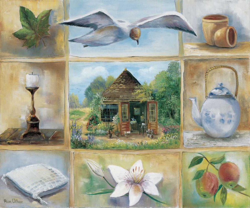 A homely theme art print by Rian Withaar for $57.95 CAD