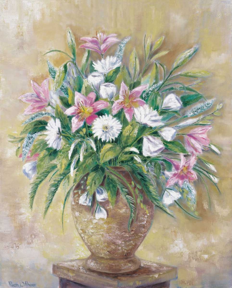 Fragrant flowers art print by Rian Withaar for $57.95 CAD