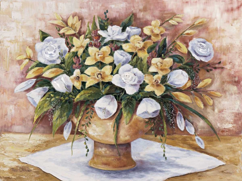 Wonderful bouquet art print by Rian Withaar for $57.95 CAD