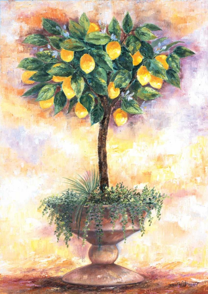 Lemon tree art print by Rian Withaar for $57.95 CAD