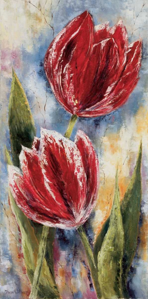 Red tulips art print by Rian Withaar for $57.95 CAD