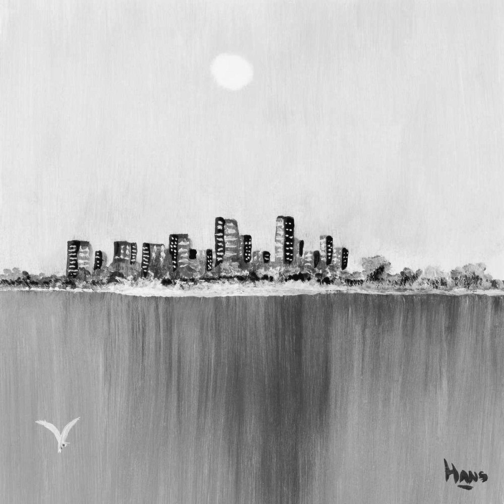 New York Skyline II art print by Hans de Bruijn for $57.95 CAD