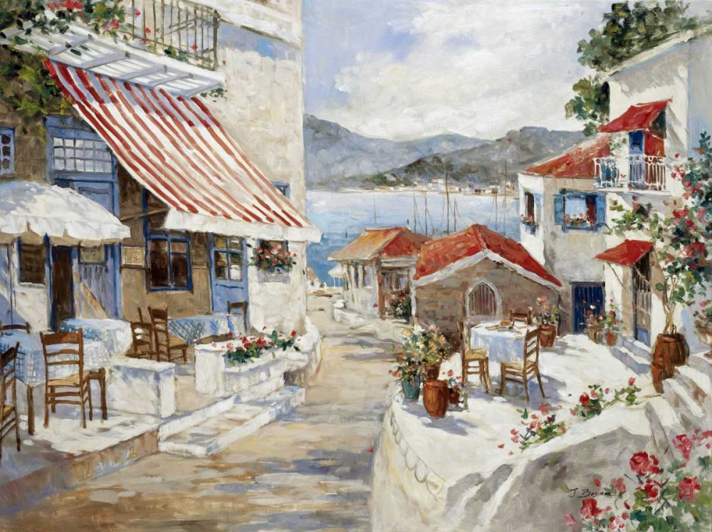 To the promenade art print by Johan Bosman for $57.95 CAD