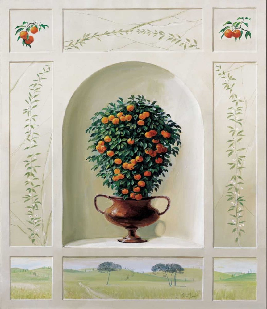Orange grove art print by Julia Bonet for $57.95 CAD