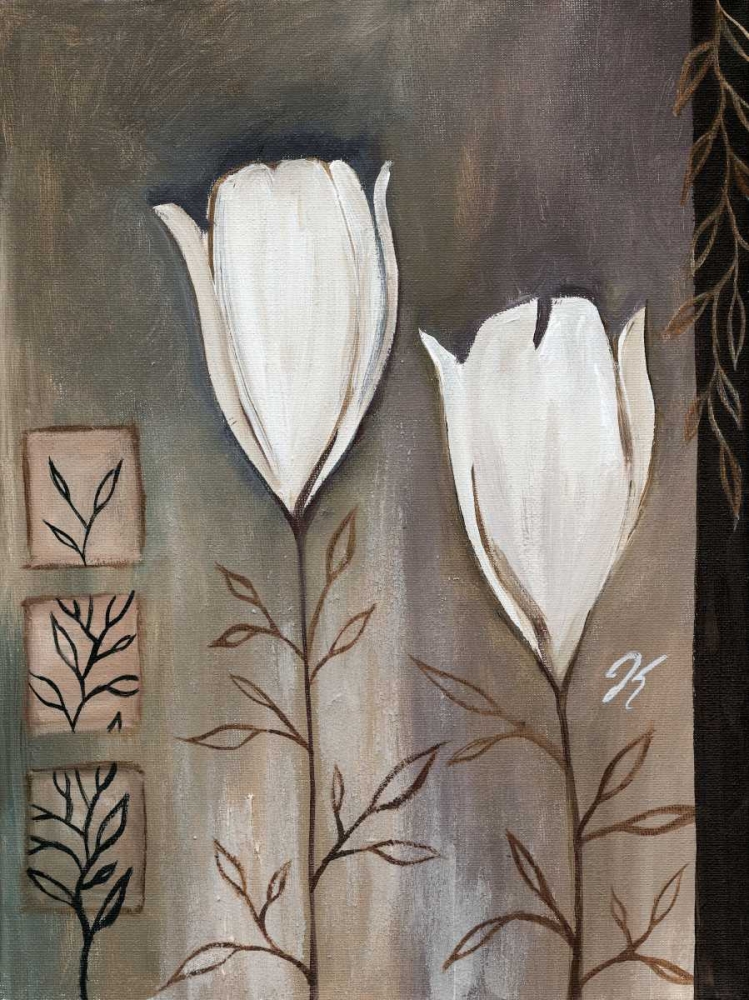 Tulip deco II art print by Kristel Peters for $57.95 CAD