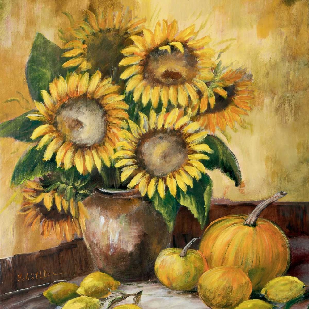 Sunflower bouquet lV art print by Katharina Schottler for $57.95 CAD