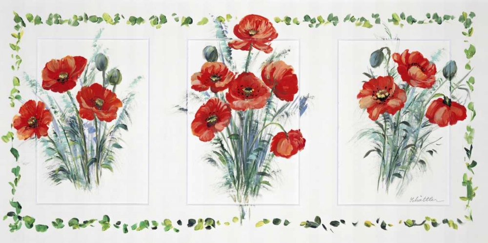Deco floral I art print by Katharina Schottler for $57.95 CAD