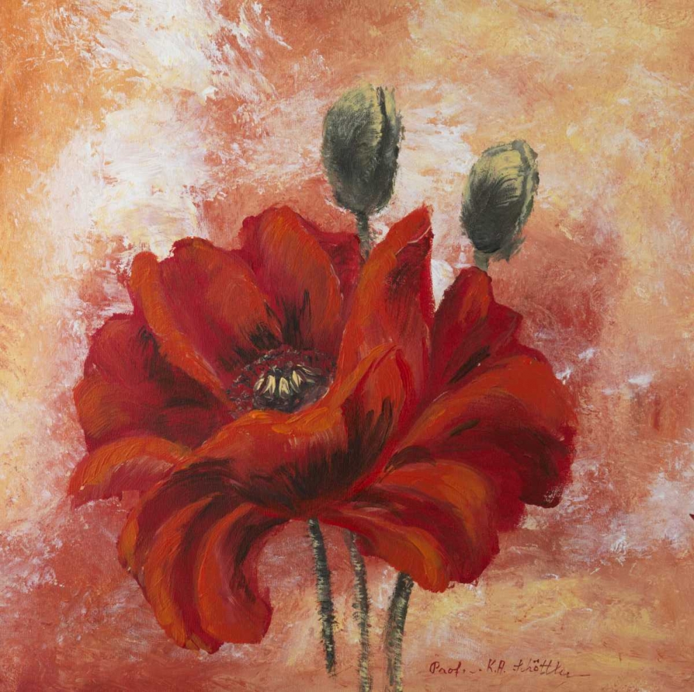 Poppy I art print by Katharina Schottler for $57.95 CAD
